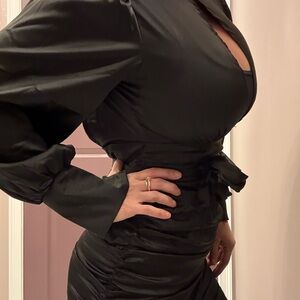 Fashion Nova Black Mini Dress